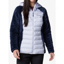 Kurtka ocieplana damska Columbia Powder Lite II Sherpa Hybrid Jacket. Niebieskie kurtki sportowe damskie Columbia, s, bez wzorów, z puchu, bez ramiączek, bez kaptura, trekkingowe. Za 308.99 zł.