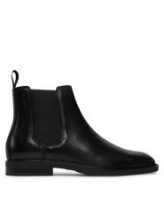 Vagabond Shoemakers Trzewiki Andrew 5668-301-20 Czarny. Czarne botki męskie Vagabond Shoemakers, bez wzorów, ze skóry, bez obcasa, bez zapięcia. Za 699.99 zł.