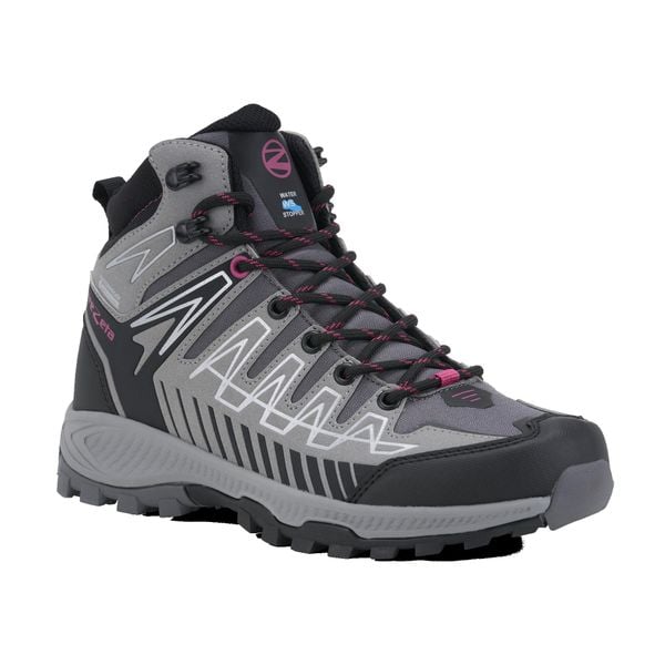 Buty trekkingowe damskie TREZETA Thunder Mid W's z membraną WP. Czarne obuwie trekkingowe damskie Trezeta, bez zapięcia. W wyprzedaży za 399.50 zł.