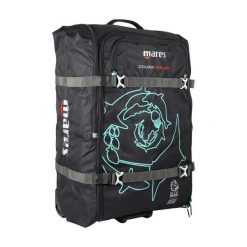 Torba na kółkach CRUISE BACKPACK ROLLER 128 L. Niebieskie torby podróżne damskie MARES, bez wzorów, duże. Za 790.38 zł.