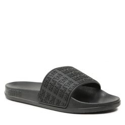 Klapki Big Star Shoes. Czarne klapki damskie BIG STAR SHOES, bez wzorów, retro, bez obcasa, bez zapięcia. Za 79.99 zł.
