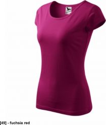 Pure 122 - ADLER - Koszulka damska, 150 g/m2 - fuchsia red 2XL. Czerwone bluzki damskie MALFINI, m, bez wzorów, bez kołnierzyka, bez ramiączek. Za 26.92 zł.