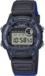 Zegarek Casio Timeless W-220HF-2A Zegarek męski 43 mm (W-220HF-2AVDF). Zegarki męskie Casio, bez wzorów. Za 250.99 zł.