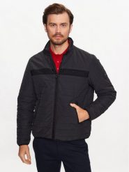 Tommy Hilfiger Kurtka przejściowa MW0MW31638 Czarny Regular Fit. Czarne kurtki męskie Tommy Hilfiger, m, bez wzorów, z syntetyku, bez kaptura. Za 1,079.00 zł.