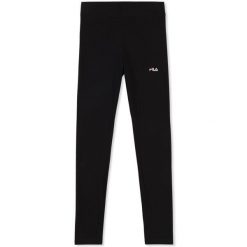 Damskie legginsy Fila Pralino. Czarne legginsy damskie Fila, bez wzorów. Za 168.69 zł.