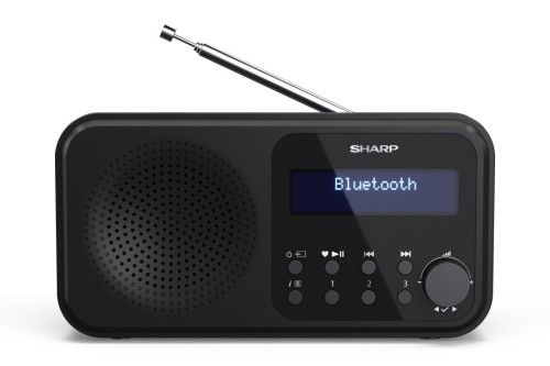 Radio przenośne Sharp DR-P420 Czarne. Czarne radia Sharp. Za 201.99 zł.