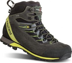 Buty trekkingowe Kayland Legacy GTX Szare/Żółte. Szare trekkingi męskie Kayland, z gore-texu, przed kolano, bez zapięcia. Za 809.70 zł.