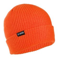 Czapka zimowa Union Low Cuff Beanie. Brązowe czapki damskie Union, na zimę, bez wzorów, sportowe. Za 83.99 zł.