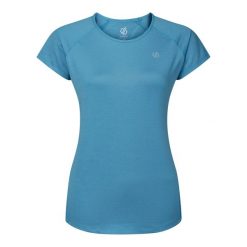 T-shirt Damski Corral. Niebieskie t-shirty damskie Dare 2B, xl, bez wzorów, z materiału, klasyczne, bez kołnierzyka, bez ramiączek. Za 88.99 zł.