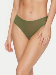 Chantelle Figi brazylijskie Soft Stretch C10630 Zielony. Zielone majtki damskie Chantelle, z syntetyku. Za 59.99 zł.