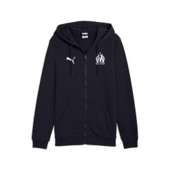 Bluza OM Culture 2025/26. Niebieskie bluzy męskie Puma, bez wzorów, sportowe, bez ramiączek, bez kaptura. Za 304.50 zł.