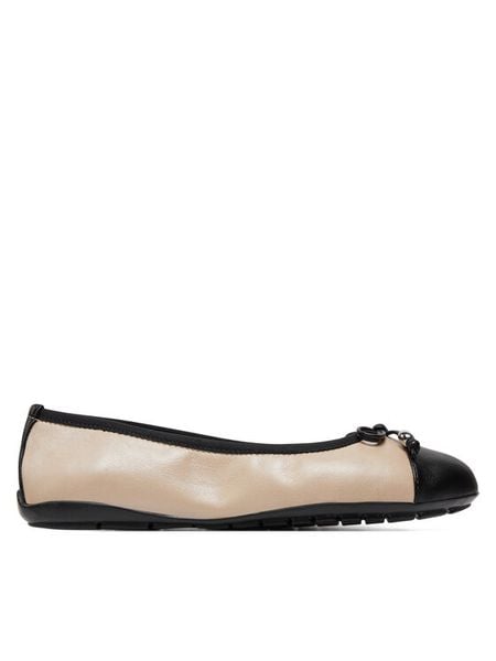 Caprice Baleriny 9-22113-42 Beżowy. Brązowe balerinki damskie Caprice, bez wzorów, ze skóry, bez obcasa, bez zapięcia. Za 168.99 zł.