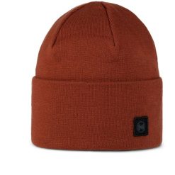Czapka BUFF KNITTED BEANIE NIELS. Czerwone czapki damskie Buff, bez wzorów. W wyprzedaży za 95.94 zł.