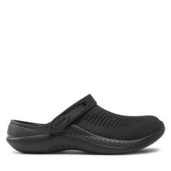 Klapki Crocs. Czarne klapki męskie Crocs, bez wzorów, bez zapięcia. Za 189.99 zł.