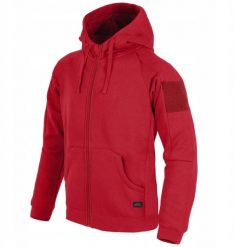 Urban Tactical Hoodie Lite (FullZip) - Red - XXXL/Regular. Czerwone bluzy sportowe męskie Helikon, m, bez wzorów, bez kaptura. Za 249.99 zł.