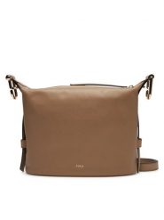 Furla Torebka Nuvola WB01656 BX2045 1257S Brązowy. Brązowe listonoszki damskie Furla, bez wzorów, ze skóry, bez dodatków. Za 979.99 zł.