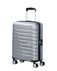Walizka podróżna American Tourister Flashline Spinner 34. Szare walizki damskie American Tourister, bez wzorów, z materiału, średnie. Za 461.65 zł.