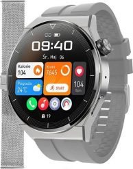 Smartwatch Enter SAT.111.5312.1411-SET Szary. Szare zegarki smartwatch Enter, bez wzorów. Za 299.00 zł.