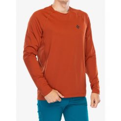 Bluza męska Black Diamond Alpenglow Crew. Brązowe bluzy męskie Black Diamond, m, bez wzorów, sportowe, bez ramiączek, bez kaptura. Za 198.99 zł.