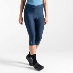 Legginsy rowerowe 3/4 damskie Wordly. Niebieskie legginsy damskie Dare 2B, bez wzorów, z elastanu. Za 188.00 zł.