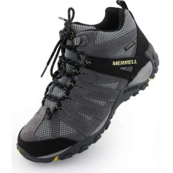 Męskie buty trekkingowe Merrell Men Accentor 2 Vent Mid Wp Turbulence Grey. Szare trekkingi męskie Merrell, bez zapięcia. Za 680.99 zł.