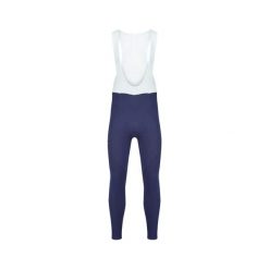 Męskie długie spodnie kolarskie z szelkami Essential – Granatowe. Niebieskie spodnie sportowe męskie KEADA SPORTS, m, bez wzorów, rowerowe. Za 332.00 zł.