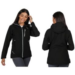 Kurtka trekkingowa dla kobiet Regatta Birchdale. Czarne kurtki sportowe damskie Regatta, l, bez wzorów, bez ramiączek, bez kaptura, trekkingowe. Za 179.99 zł.