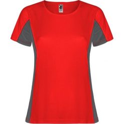 Damska Koszulka Sportowa Z Krótkim Rękawem Shanghai. Niebieskie koszulki sportowe damskie ROLY, s, bez wzorów, bez ramiączek, na jogę i pilates. Za 34.99 zł.