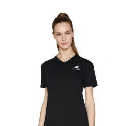 Koszulka sportowa Performance damska. Czarne koszulki sportowe damskie FJORK MERINO, xl, bez wzorów, z elastanu, bez ramiączek, trekkingowe. Za 399.00 zł.