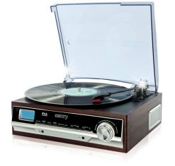 Radioodtwarzacz Camry Gramofon z radiem AM/FM AUX LCD - Camry CR 1113 Styl Retro. Radia Camry. Za 554.40 zł.