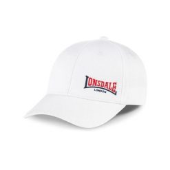 Czapka z daszkiem Lonsdale Enville. Białe czapki damskie Lonsdale, bez wzorów, eleganckie. Za 148.50 zł.