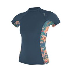 Damska koszulka typu rashguard O'Neill Side Print. Niebieskie bluzki damskie O'Neill, l, bez wzorów, sportowe, bez kołnierzyka, bez ramiączek. Za 230.50 zł.