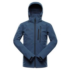 Kurtka męska trekkingowa softshell Alpine Pro Hoor 2. Szare kurtki męskie Alpine Pro, m, bez wzorów, z softshellu, bez kaptura, trekkingowe. W wyprzedaży za 569.00 zł.