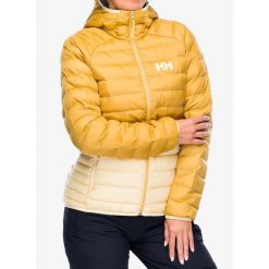 Kurtka ocieplana damska Helly Hansen Banff Hooded Insulator. Żółte kurtki sportowe damskie Helly Hansen, bez wzorów, bez ramiączek, bez kaptura, trekkingowe. Za 597.99 zł.