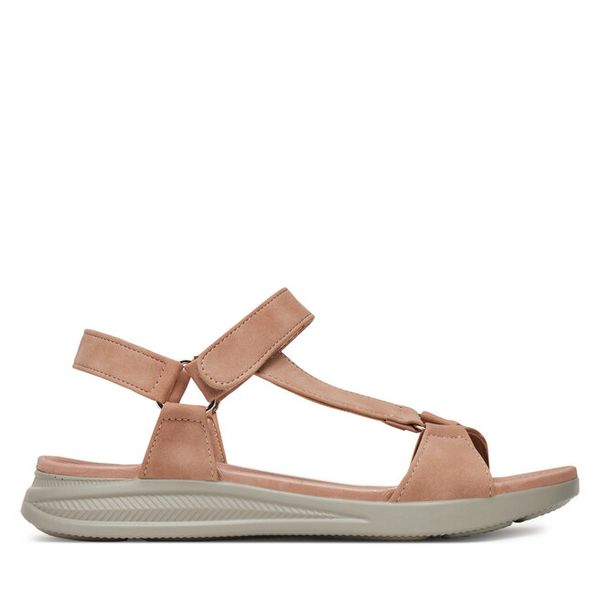 Sandały Clara Barson. Czarne sandały damskie Clara Barson, bez wzorów, bez obcasa, na słupku, bez zapięcia. Za 99.99 zł.