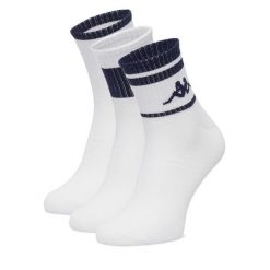Skarpety długie Kappa. Białe skarpety męskie Kappa, bez wzorów. Za 29.99 zł.