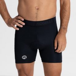 Bokserki Rogelli. Czarne bokserki męskie Rogelli, bez wzorów, z elastanu. Za 154.00 zł.