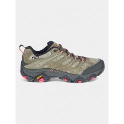 Buty turystyczne damskie Merrell Moab 3 GTX. Czarne obuwie trekkingowe damskie Merrell, z gore-texu, bez zapięcia. W wyprzedaży za 585.25 zł.