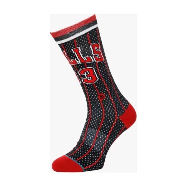 Stance Skarpety Bulls 96 Hwc , czarny, rozmiar L. Czarne skarpety męskie Stance, bez wzorów, z bawełny. W wyprzedaży za 49.99 zł.