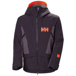Kurtka narciarska Helly Hansen Sogn Tinden. Fioletowe kurtki sportowe męskie Helly Hansen, na lato, l, z aplikacjami, z materiału, bez kaptura, narciarskie. Za 2,023.95 zł.