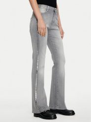 Please Jeansy P3ALBVDW7A Szary Regular Fit. Szare jeansy damskie Please, bez wzorów, z bawełny. Za 389.99 zł.
