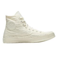 Buty do chodzenia damskie Converse Chuck 70 Hybrid Texture. Białe obuwie sportowe damskie Converse, bez wzorów, bez zapięcia, trekkingowe. Za 260.00 zł.