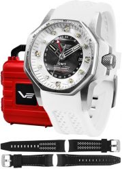 Zegarek męski Vostok Europe NH34-640A702SW biały. Białe zegarki męskie Vostok Europe, bez wzorów. Za 6,808.05 zł.