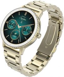 Smartwatch Garett Grace Złoty. Żółte zegarki smartwatch GARETT, bez wzorów. Za 499.00 zł.