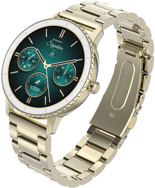 Smartwatch Garett Grace Złoty. Żółte zegarki smartwatch GARETT, bez wzorów. Za 499.00 zł.