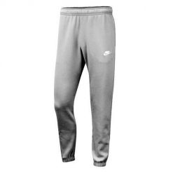 Spodnie treningowe męskie Nike Club Pant CF. Szare spodnie sportowe męskie Nike, l, bez wzorów, z dresówki, na fitness i siłownię. W wyprzedaży za 171.95 zł.