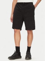 C.P. Company Szorty materiałowe 18CMBE172A006439G Czarny Relaxed Fit. Czarne szorty męskie C.P. Company, bez wzorów, z bawełny. Za 779.99 zł.