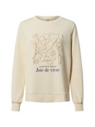 Soyaconcept® Bluza - Banu Kobiety Sztuczne włókno beżowy, L. Brązowe bluzy damskie l, z aplikacjami, z włókna, bez ramiączek, bez kaptura. Za 119.95 zł.