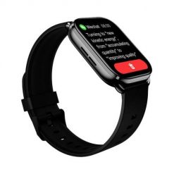Smartwatch QCY WATCH GS (czarny). Czarne, cyfrowe smartbandy QCY, z aplikacjami. Za 89.00 zł.