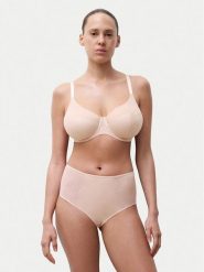 Chantelle Figi klasyczne z wysokim stanem Norah Chic C16M80 Różowy. Czerwone majtki damskie Chantelle, z syntetyku. Za 149.99 zł.